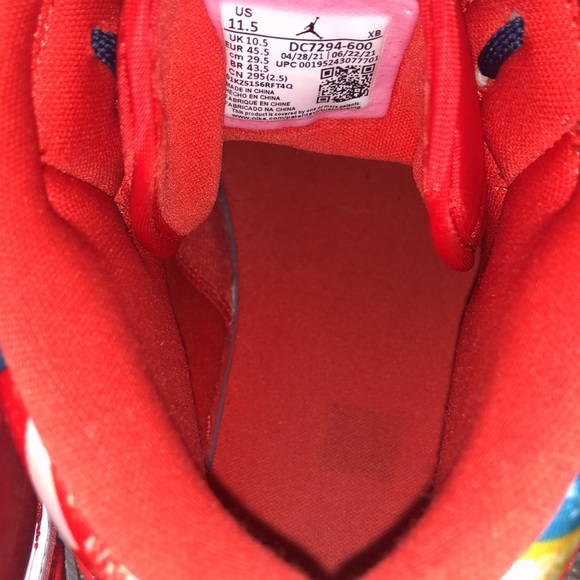 Air Jordan 1 Barcelona size 11.5 - Picture 6 of 9